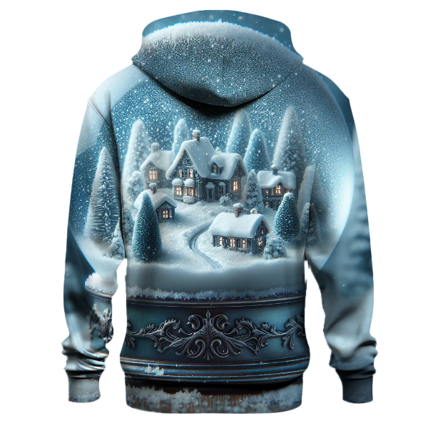 Glittering Snow Globe Christmas Hoodie