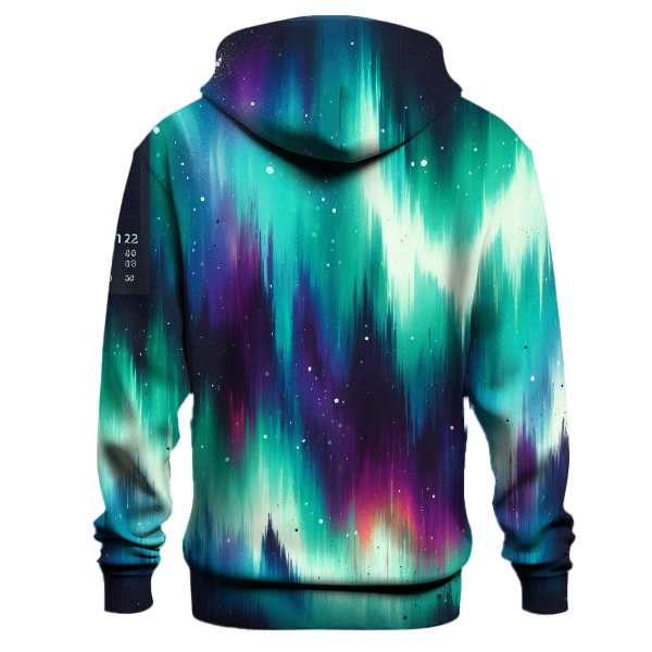 Mystic Aurora Tie-dye Design Hoodie