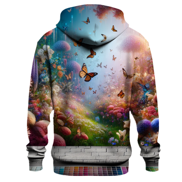 Floral Enchantment Dreamscape Hoodie