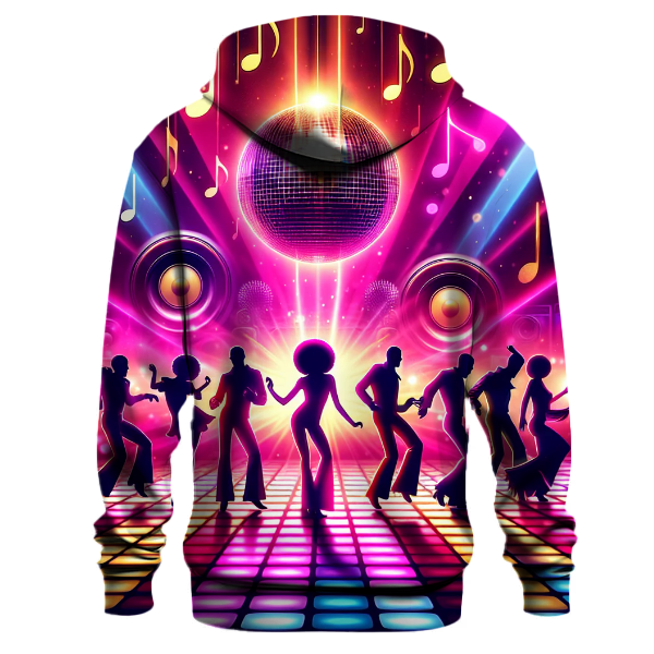 Vibrant Disco Dancer Hoodie