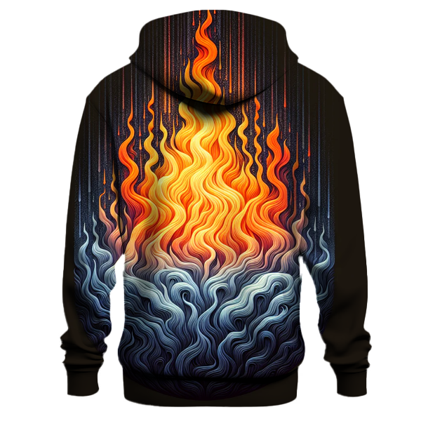 Flame Horizon Burst Hoodie