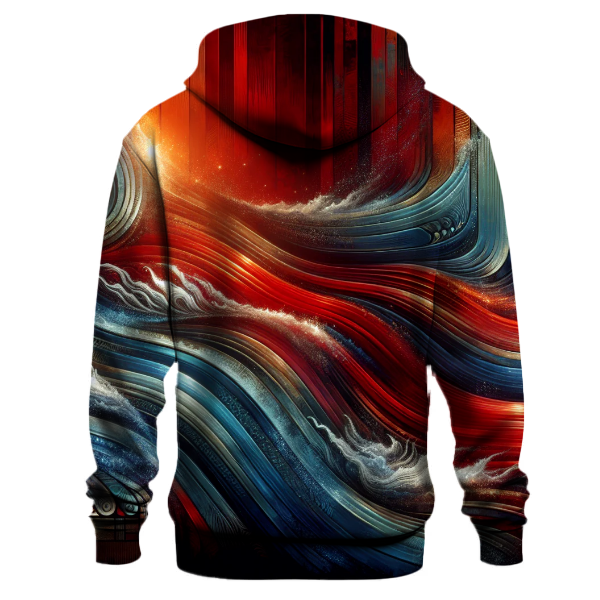 Retro Wave Rebellion Hoodie
