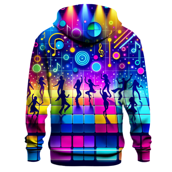 Vibrant Dance Floor Hoodie