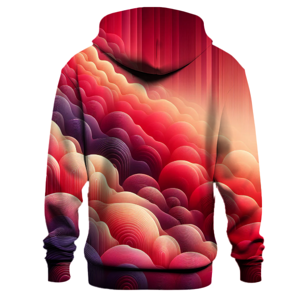 Dreamy Sunset Cascade Hoodie