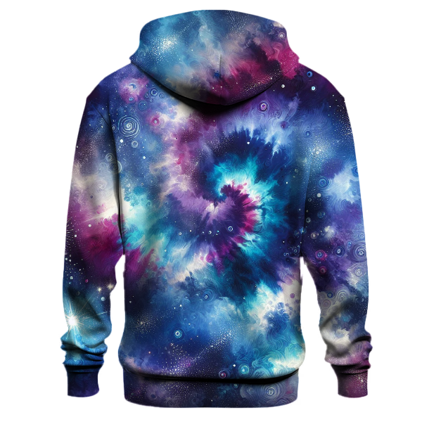Starlit Dreams Tie-dye Design Hoodie