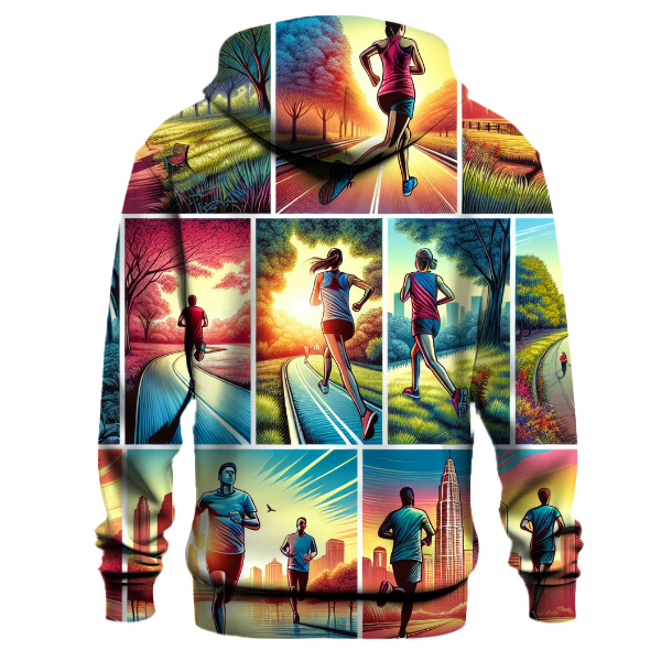 Running - Pathway to Freedom Hoodie