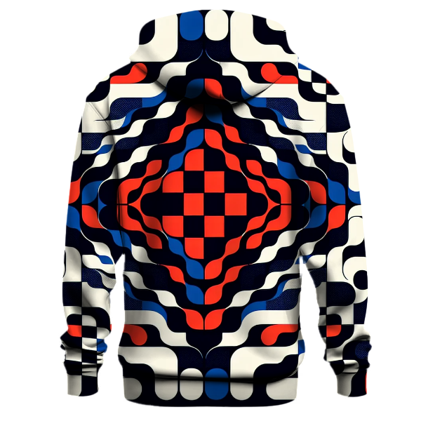 Funky Checkered Groove Hoodie