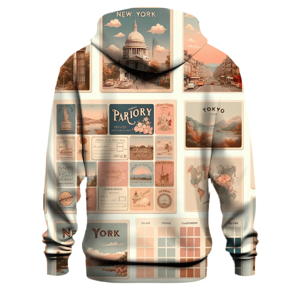 Retro Travel Destinations Hoodie