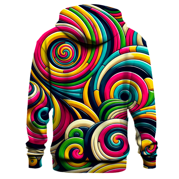 Groovy Spiral Patterns Hoodie