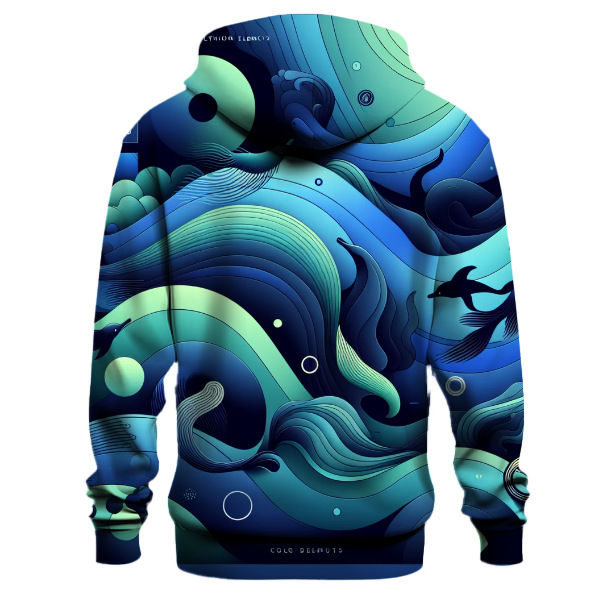 Deep Sea Dream Gradient Design Hoodie