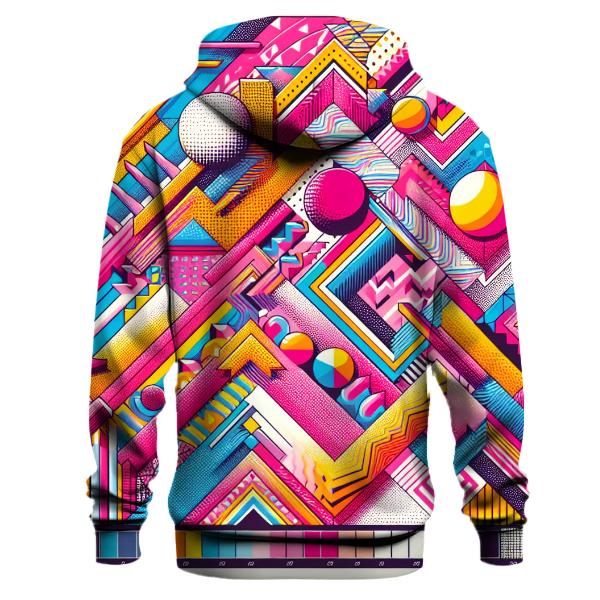Geometric Patterns Mania Hoodie