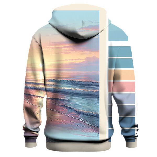 Serene Beach Sunrise Hoodie