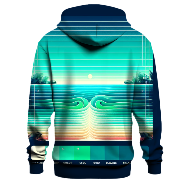 Tropical Lagoon Fade Hoodie