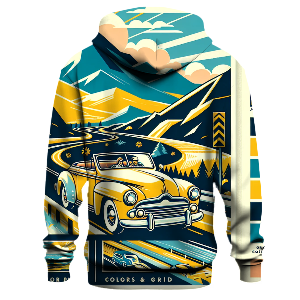 Electric Retro Road Trip Hoodie