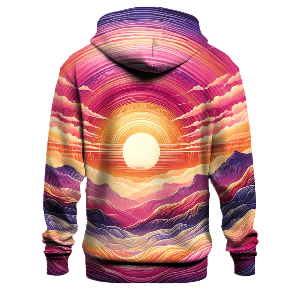 Ethereal Sunset Mirage Hoodie
