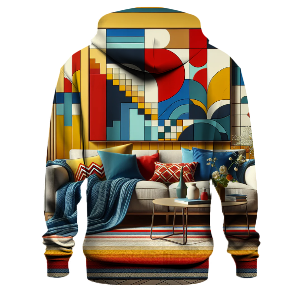 Funky Color Block Patterns Hoodie