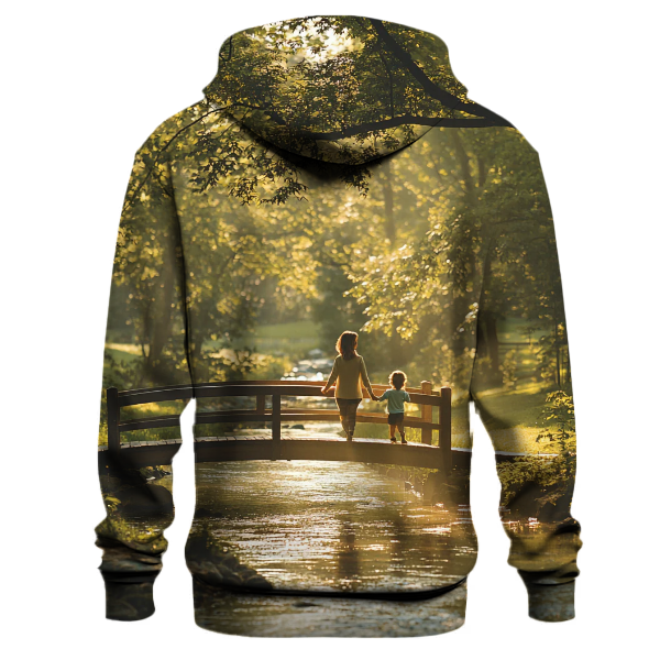 The Bridge of Dreams A Mothers Supportive Path Hoodie