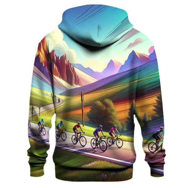 Cycling Across Landscapes Hoodie