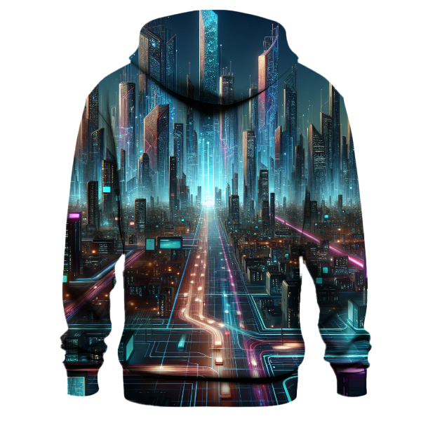 Futuristic Urban Explorer Hoodie