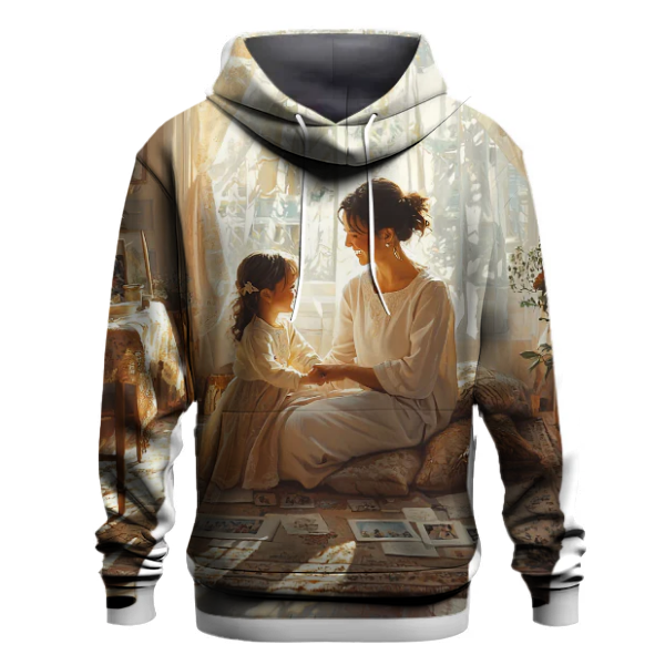 A Mothers Heart The Pulse of Love Hoodie