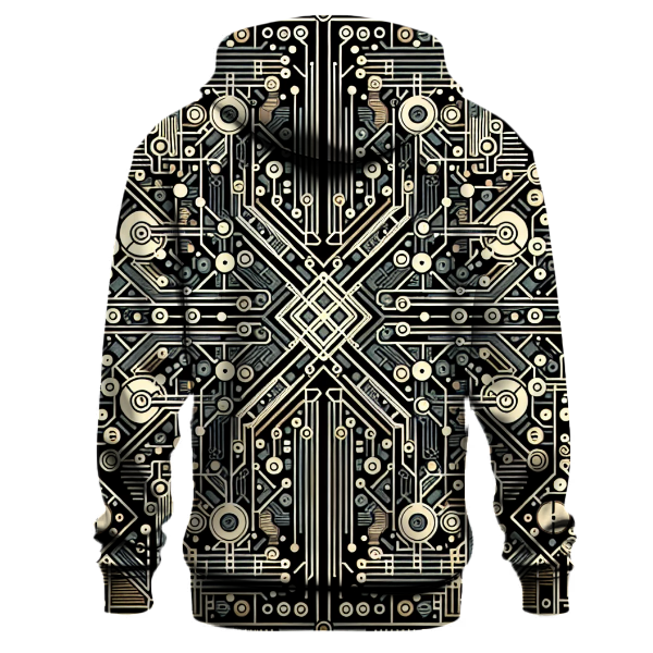 Circuit Board Chic Hoodie