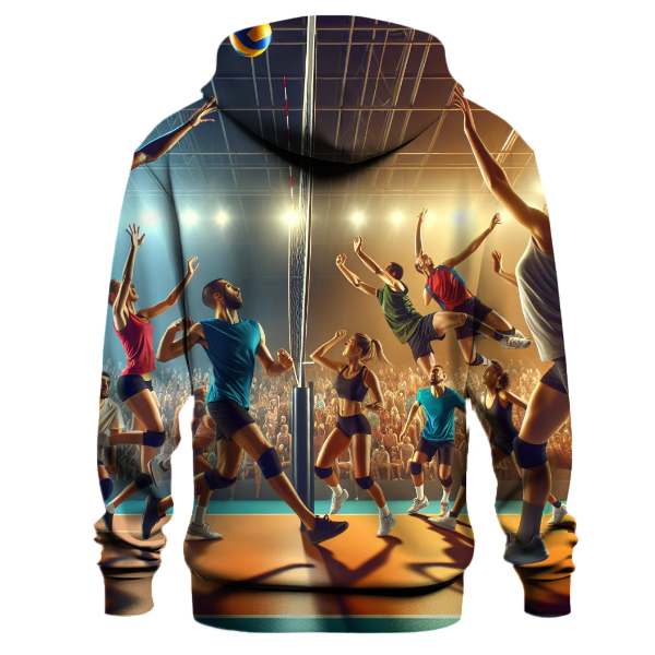 Volleyball - Set to Spike Hoodie