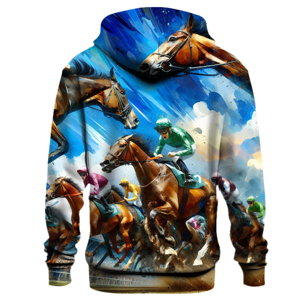 Horse Racing Flair Hoodie