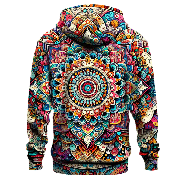 Colorful Bohemian Patterns Hoodie