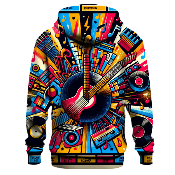 Bold Retro Music Hoodie