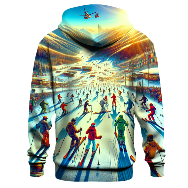 Adventure Skiing Hoodie