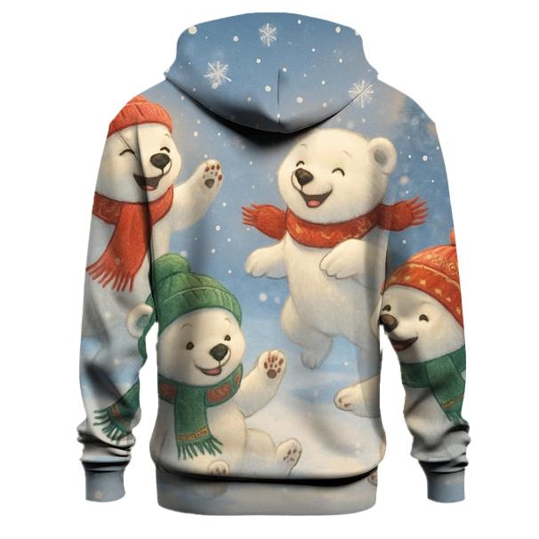Cute Polar Bear Pals Hoodie