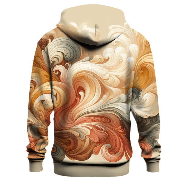 Glistening Sand Tie-dye Design Hoodie