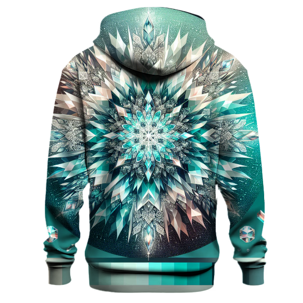 Crystal Cascade Gradient Hoodie