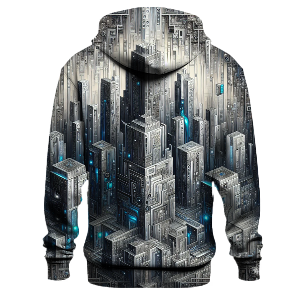 Metallic Dystopia Vision Hoodie