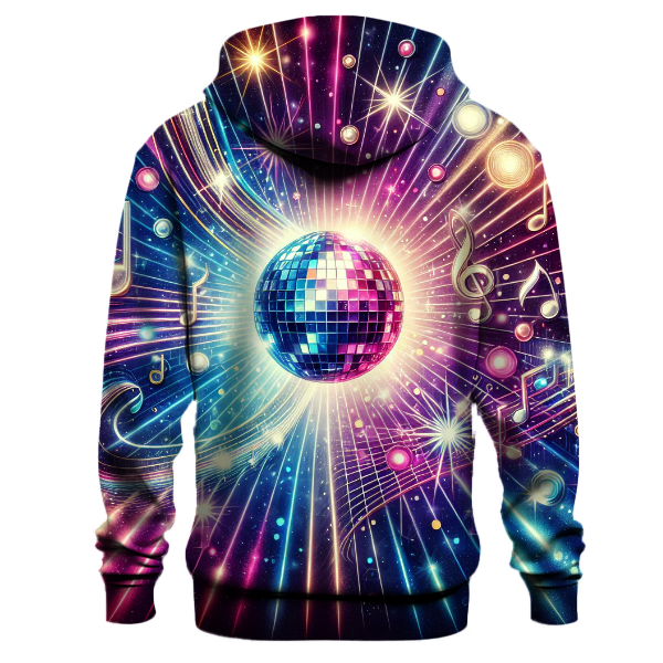 Disco Lights and Music Hoodie