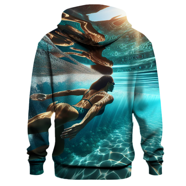 Swimming Wave Glide Hoodie