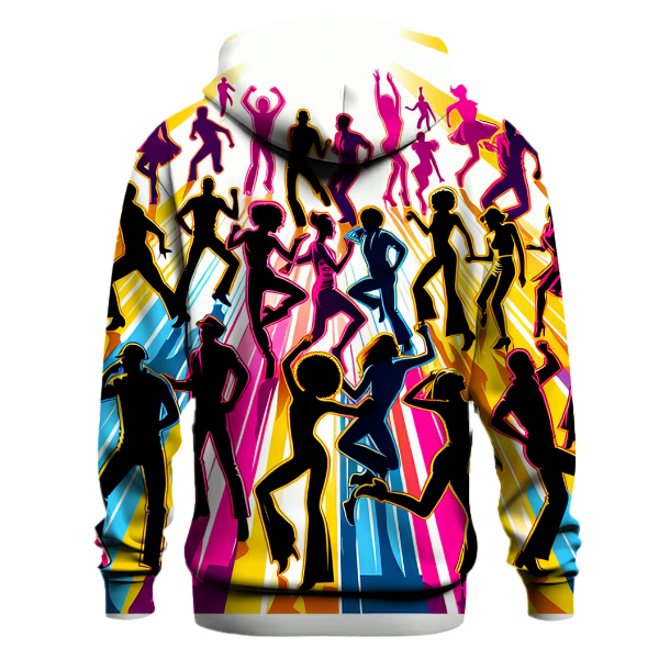 Retro Dancer Silhouettes Hoodie