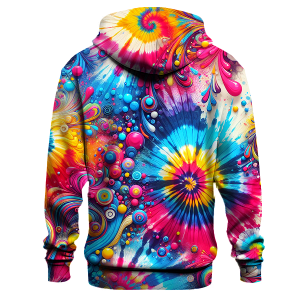 Colorful Chaos Tie-dye Hoodie