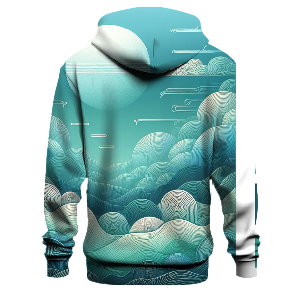 Underwater Bliss Gradient Design Hoodie