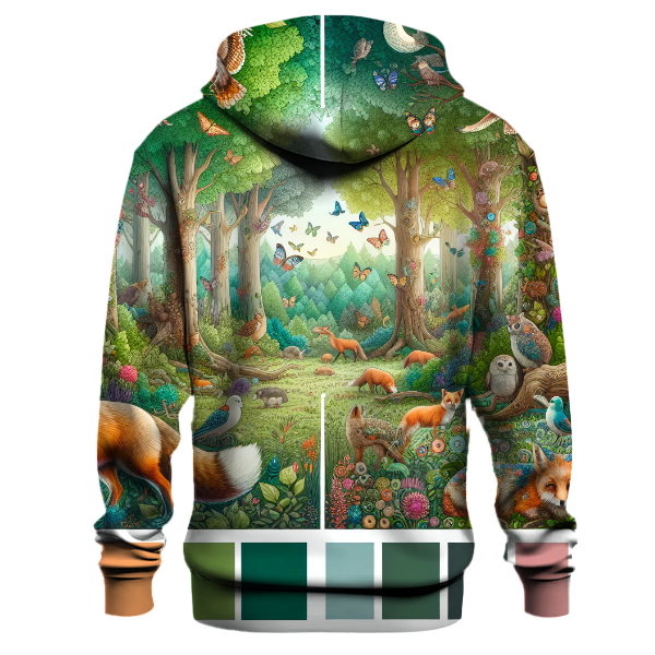 Enchanting Forest Creatures Hoodie