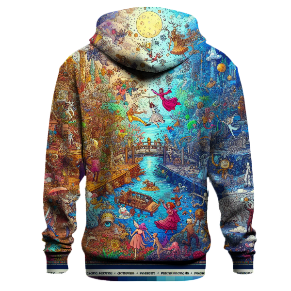 Playful Cartoon Universe Hoodie