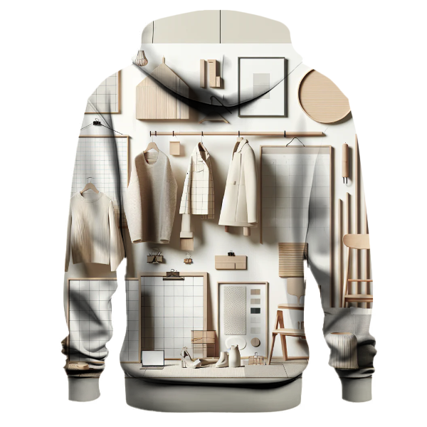 Minimalist Scandinavian Charm Hoodie