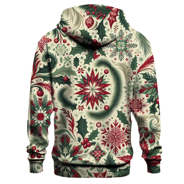 Festive Flannel Vibes Hoodie