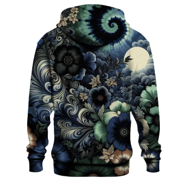 Midnight Garden Bloom Hoodie