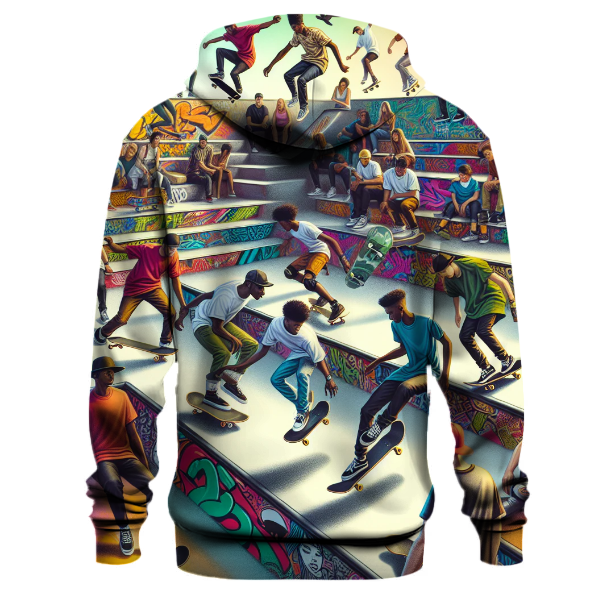 Skateboard Style Hoodie