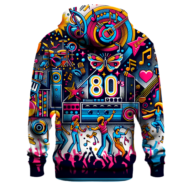 Retro Music Festival Fun Hoodie