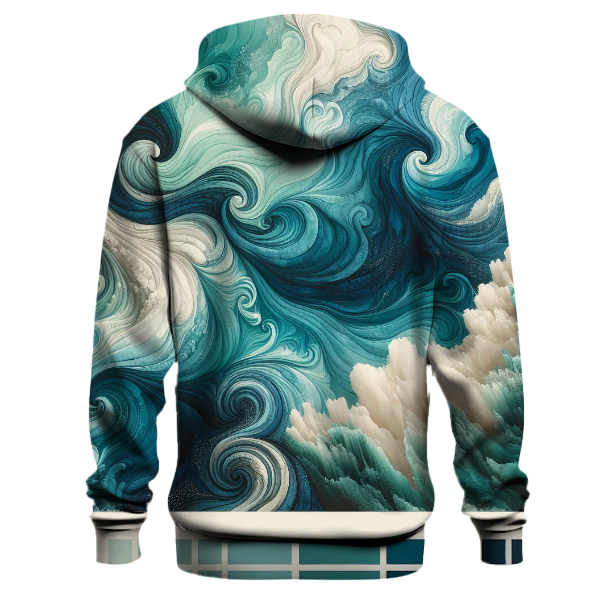 Ocean Depths Ripple Hoodie