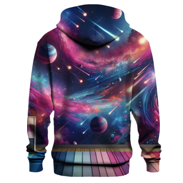 Neon Cosmic Dream Hoodie