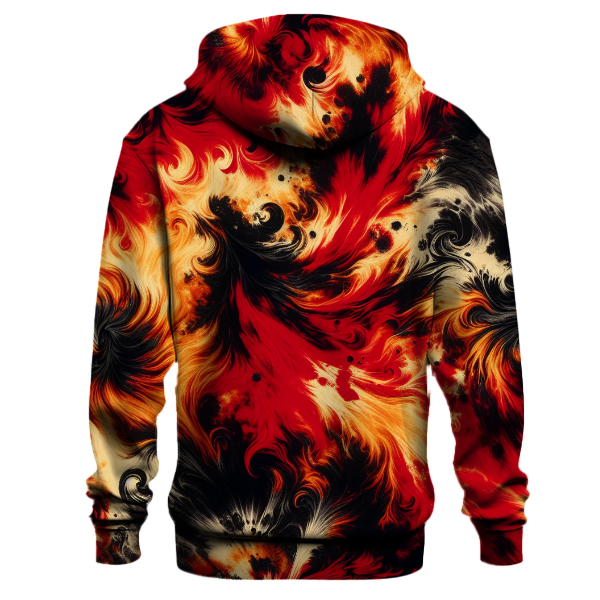 Crimson Fire Hoodie