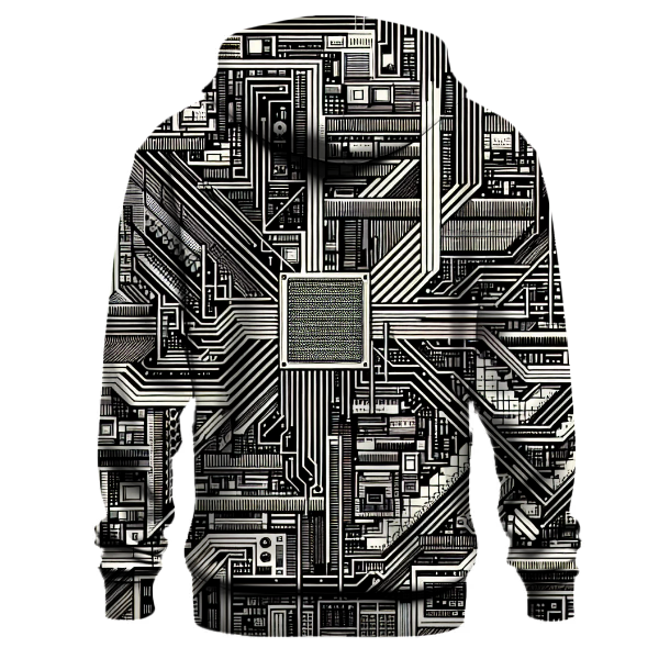 Retro Tech Matrix Hoodie